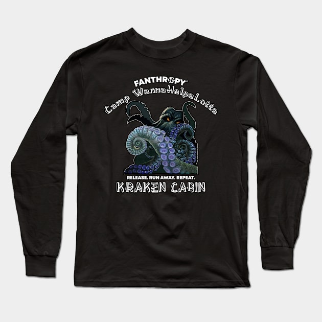 Kraken Cabin (all products) Long Sleeve T-Shirt by Fans of Fanthropy
